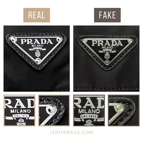 how to tell between a real prada purse and fake|prada authenticity check.